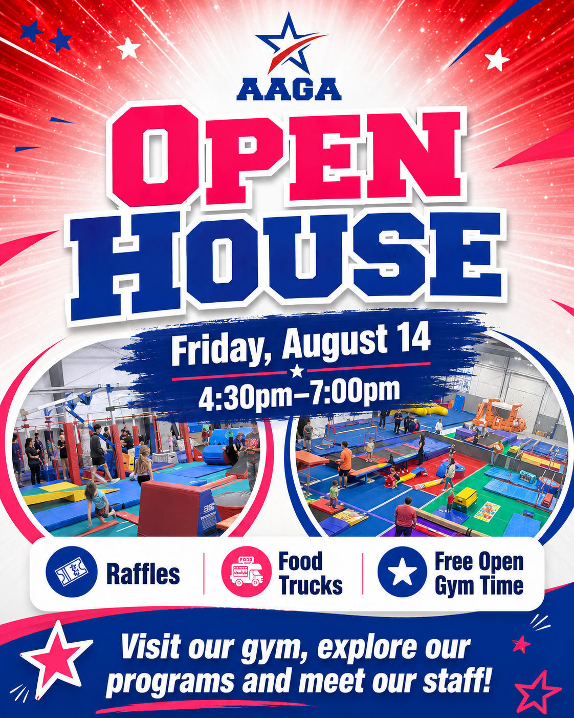 Open House on August 14